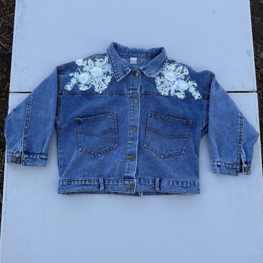 Kids Denim Jacket - Picture 2 of 5